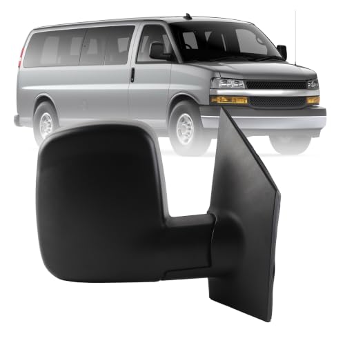 Image of Dasbecan Passenger Side Mirror Compatible with 08-17 Express & Savana 6pins