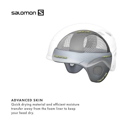 Salomon Driver S Ski Snowboard Helm mit Visier für Herren, Größe M