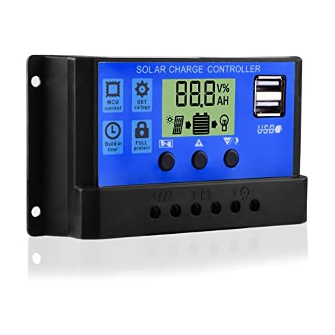 Diymore Controlador de Carga Solar 30A Cover