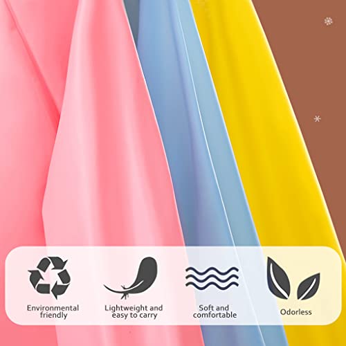 Kids Raincoats, Waterproof Rain Jacket Boys Girls Rain Poncho Toddler Rainwear 3D Cartoon Rain Suit for 2-12 Years2