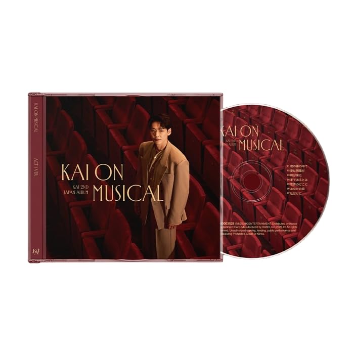 Amazon.co.jp: Kai - 2nd Japan Album Kai on Musical CD (Act 1 ver