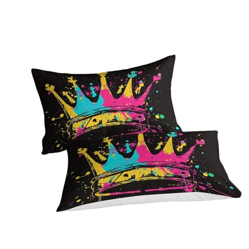 Parure de lit 200x200 microfibre anti-plis avec fermeture éclair - 3