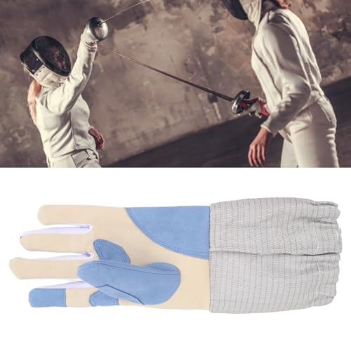 Non - Slip Fencing Glove Left Hand, Fencing Gear, Mittens for Fencing Match and Bout Practice, w/Anti-Slip Coating, with Comfortable Fit and Extra Protected for Saber Fencing Training and Matches (XS) - Thumbnail 4