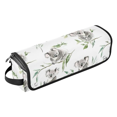 Organizador para herramientas de cabello 2 en 1 gris claro miniatura 1