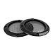 X AUTOHAUX 2pcs Grill Cover 2inch Mesh Protector Speaker Cover Woofer Subwoofer Grill for Car