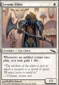 Magic The Gathering - Leonin Elder - Mirrodin
