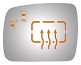Mirrex 72415HB Fits Driver Left Side Replacement for Land Rover Range Rover 2010 2011 2012 Heated Mi