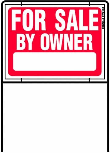 HY-KO Products RSF-605 FOR SALE BY OWNER SIGN 36 in H x 24.5 in W...