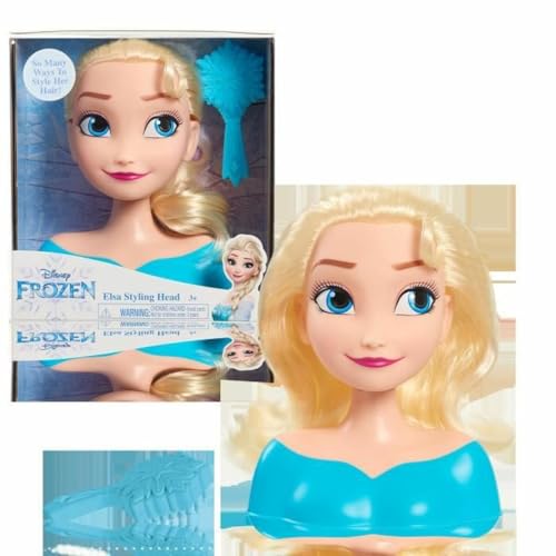 Disney Frozen Tête à Coiffer Elsa 20 cm - vue 5