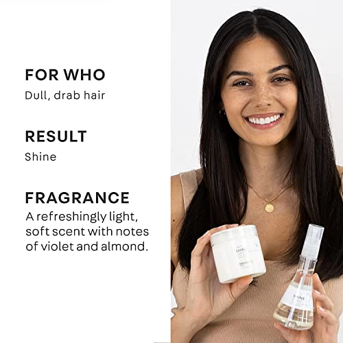 Naturelab. Tokyo Perfect Shine Clarifying Scalp Scrub: 2-In-1 Shampoo And Scalp Scrub Hair Treatment To Clarify And Remove Product Buildup For Immense Shine I 1 Oz / 30 Ml #TOP1