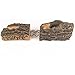 Peterson Real Fyre 24-inch Live Oak Log Set with Vented Burner, Auto-Safety Pilot Control Valve and Gas Connection Kit (Propane Gas Only)