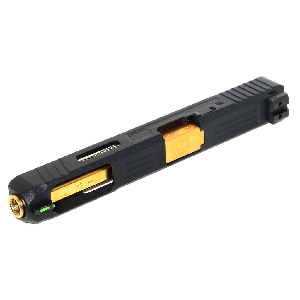 Airsoft Partie EMG Licensed SAI™ Tier One Competition Ensemble Complet de glissières de Baril d'or kit supérieur pour AW WE EMG BLU G17 G34 GBB Pistolet