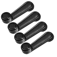 sourcing map 4 Stücke Fensterkurbel universal Autofenster Kunststoff Kurbel für Autotür-Fenster