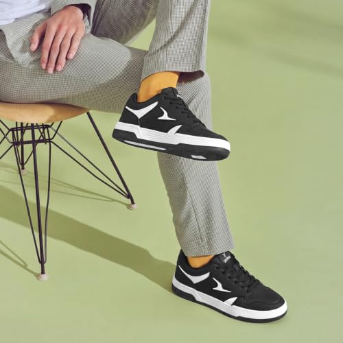 Image of YOHO Men's Sneakers Flo | Stylish & Comfortable | Low Top, Lace Up Casual Shoes for Man /Gents