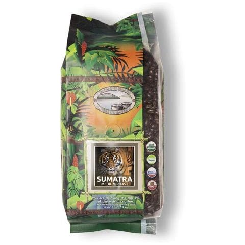 Camano Island Coffee Roasters - Organic Sumatra Medium Roast Coffee - Fresh Premium USDA Certified Organic, Shade Grown, Fair Trade, and Ethical Cover