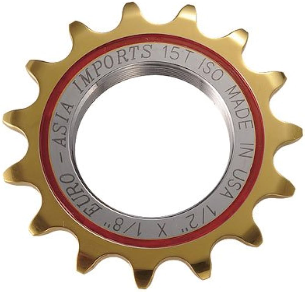 ユーロアジアインポート　固定ギア ゴールドメダルプロ　17t ピスト Amazon | ユーロアジア ゴールドメダルプロ ピスト用固定ギア 17T