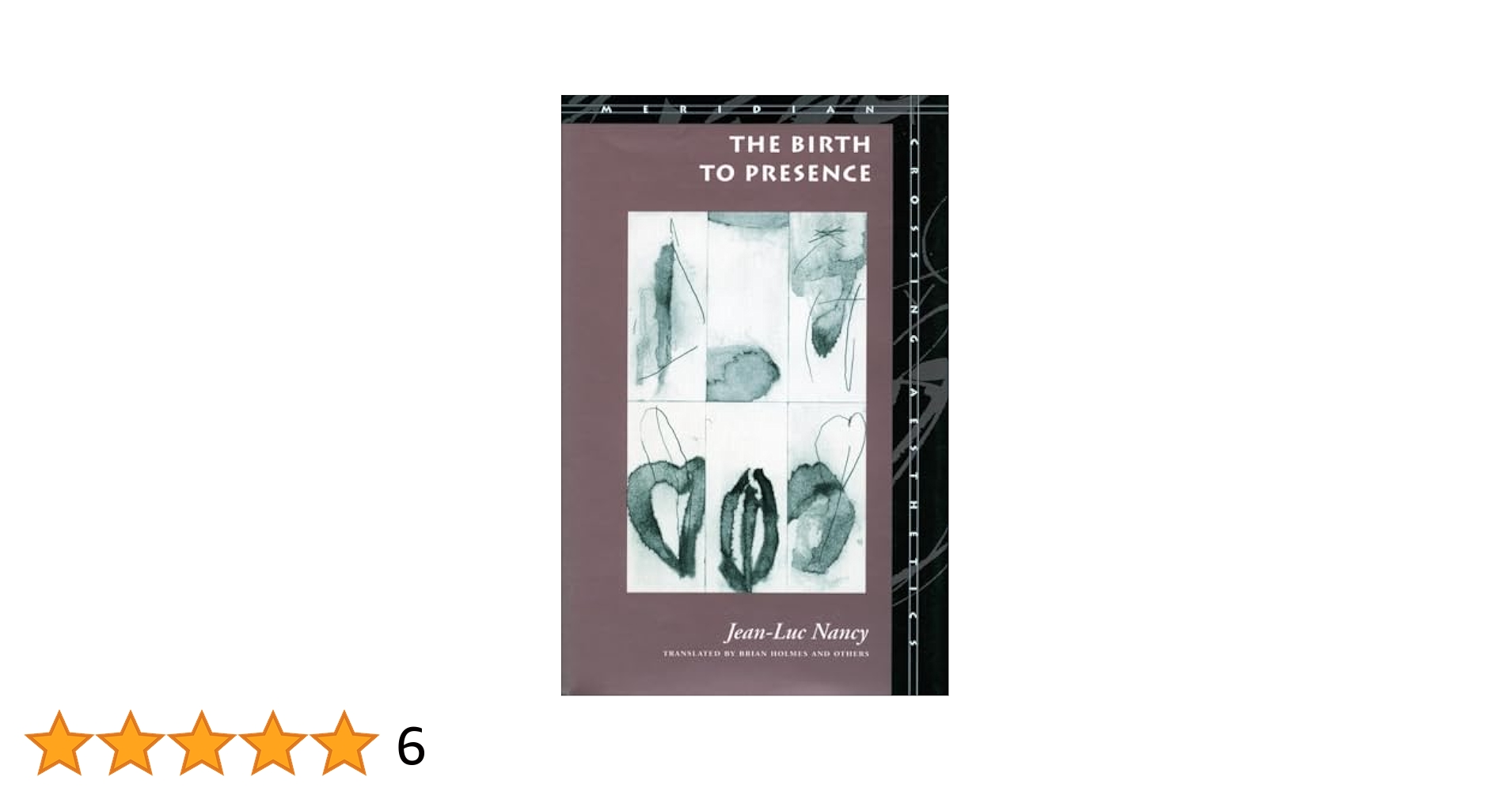 【中古】 The Birth to Presence/STANFORD UNIV PR/Jean-Luc Nancy The Birth to Presence (Meridian: Crossing Aesthetics): Nancy