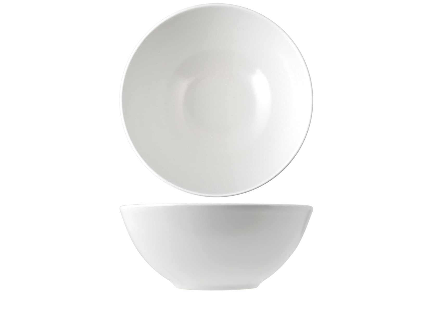 H&H White Denver Stoneware Salad Bowl cm22