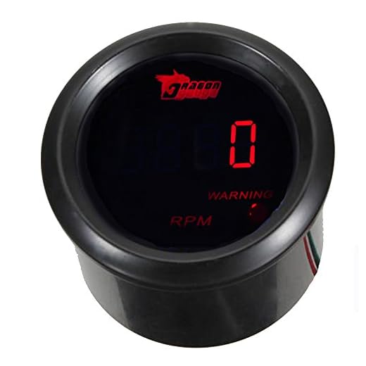 ESUPPORT 2-inch Digital 0–9999 RPM Tacho