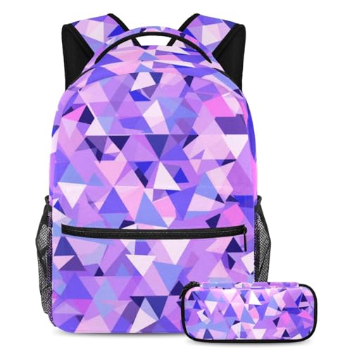 Sac d'école adolescents pour les cours et les sorties, pack de 2 sacs confortables