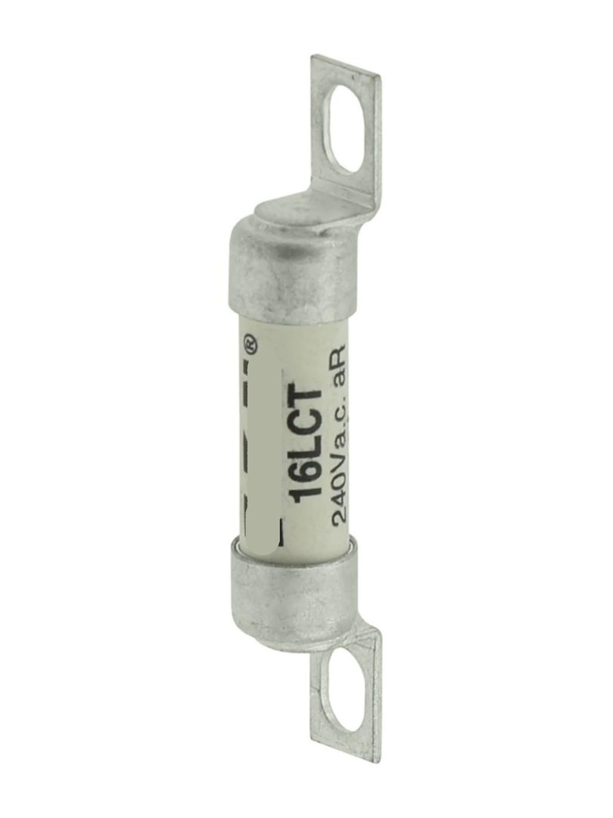 Fusible rapide 16 LCT 240 Vca calibre 16 A standard BS88:4