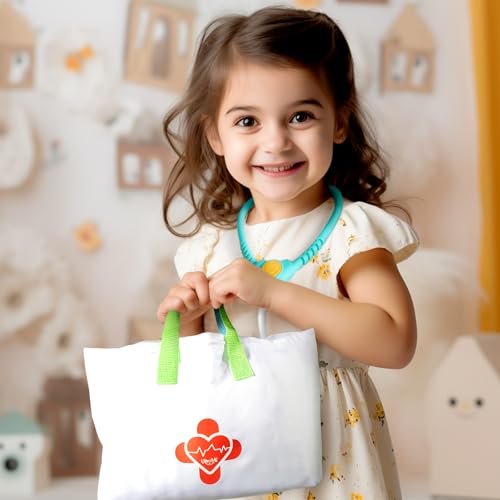 image for ULOVEME Doctor Kit for Toddlers 3-5 - Preschool Pretend Play Medical K