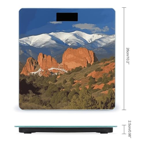 Báscula Digital Pikes Peak Colorado para Baño Precisa miniatura 2