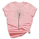 Damen Rundhals T-Shirts Bluse Farbblock Pullover Shirts Leoparden Oberteile Tunika Kurzarm T Shirt Tops Damen T-Shirt Sommer Kurzarm Casual Blusen Baumwoll Oberteile Basic Tops Rundhals Shirts mit Spitzenkante Tunika Damen Good T-Shirt Regenbogen Bring On The Sunshine Muster Shirt Rundhals Kurzarm Oberteile Hemd Tops Bluse Sommer Oberteile Oben Hemd Grafik Drucken Oberteile Tee Tops