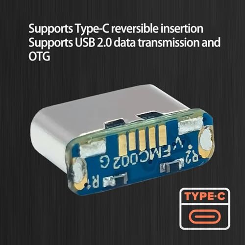 Connecteur USB Type C 5 Broches SMD pour Soudure PCB de Réparation - 2