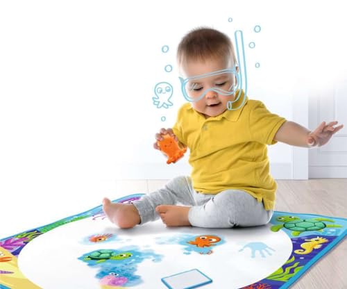 Ravensburger 4568 Aquadoodle Magic Ocean Tampon et découverte sans Taches avec de 'eau Kit de tampons avec Tapis Magique en Tissu pour bébés à partir de - vue 9
