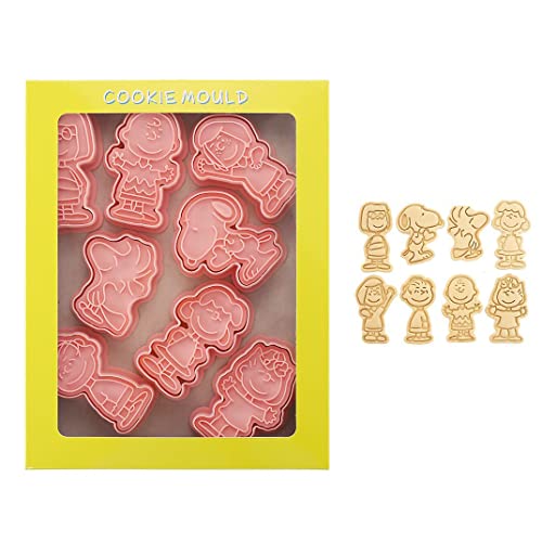 Amazon｜ピーナッツの仲間たち スヌーピー 8個セット クッキー 型抜き