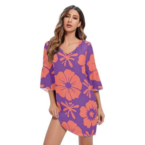 Robe en mousseline légère pour vos soirées d'été et promenades en bord de mer