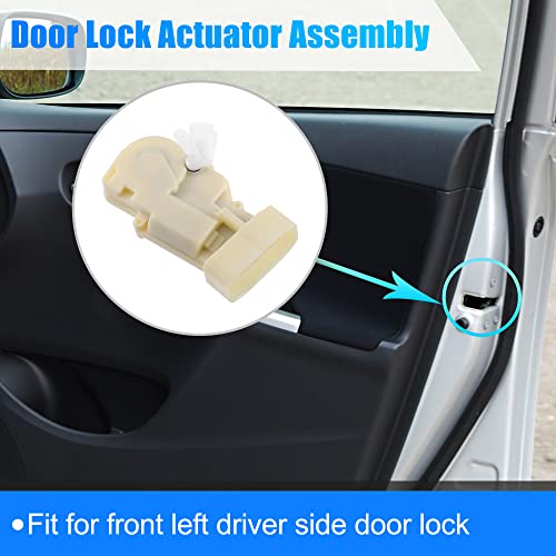 Image of X AUTOHAUX Front Left Side Door Lock Actuator Motor for Toyota Celica 2000-2005 69040-20550
