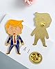 Happy Face Trump for Suit Backpack Hat Bags Jacket Coat Clothing Accessory #3