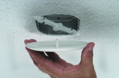 Arlington CP3540-1C Ceiling Box Cover Plate for 3-1/2" & 4" Boxes, Paintable - Thumbnail 4
