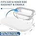 Pro Goleem Baby Bassinet Mattress Pad 32
