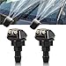 2x Car Front Windshield Washer Wiper Nozzle Sprayer Compatible For Jeep Compatible For Dodge Challenger Compatible For Ram 1500 2500 3500 Caliber Dart Nitro accessories