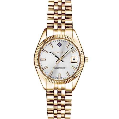 GANT Sussex Mini montre dorée pour illuminer vos tenues de bureau et soirées