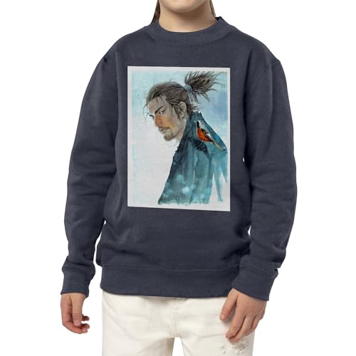 Sweatshirt enfant vagabond samouraï pull résistant et confortable - 3