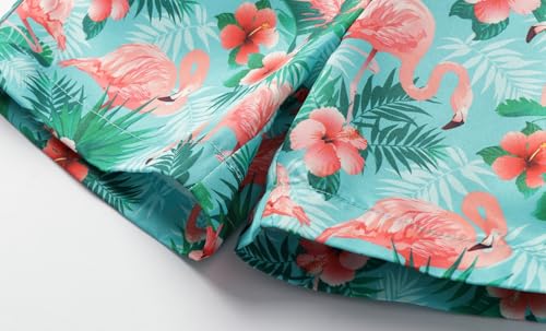 Ensemble short hawaïen garçon idéal pour les vacances à la plage