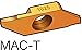 Sandvik Coromant, MACL 3 200-T 1105, CoroCut XS Insert for Parting, Carbide, Left Hand Cut, 1105 Grade, (Ti,Al) N (Pack of 5)