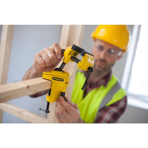 STANLEY MAXSTEEL Multi Angle Vice, Yellow/Black, 1-83-069 4 STANLEY MAXSTEEL Multi Angle Vice, Yellow/Black, 1-83-069 - Image 4