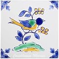 Casablanca Market MT021 Mediterranean Ceramic Nightingale Decorative Tile