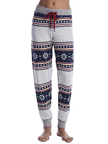 PJ Salvage Women's Loungewear Let's Get Toasty Jammie Pant, Ivory, S