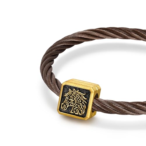 Image of CHOW SANG SANG 999 Gold Charme Chinese Zodiac Charm Bracelet for Men 19cm