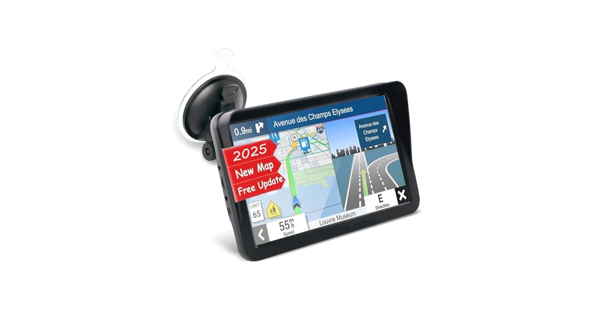 5-8264   • Highway Navigation. Amazon.com: GPS Navigator for Car, Latest 2025 Map, Real