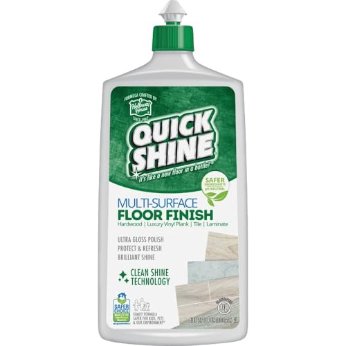 Quick Shine Ultra Gloss Sealed Wooden Floor Finish Polish 800ml