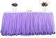 Generic 0GMR Purple table yarn, Acrylic, 275*76cm