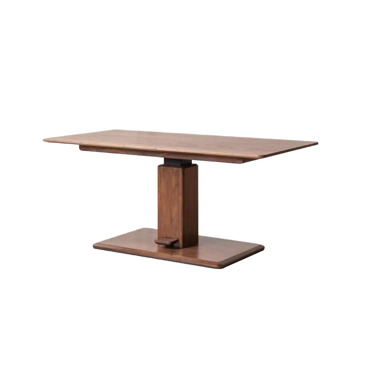 GaRcan Mesa De Centro Mesa De Centro De Madera Maciza Mesa De Comedor Elevadora De Nogal Negro Escritorio De Roble para El Hogar Mesa De Té Minimalista Moderna para Sala De Estar Mesa Aux
