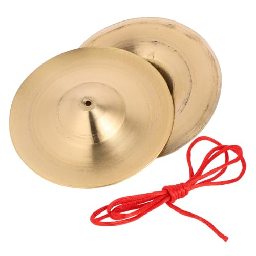 BESPORTBLE Strong Structure Finger Cymbals Boys and Girls Mini Percussion Instrument for Dance Party Fun